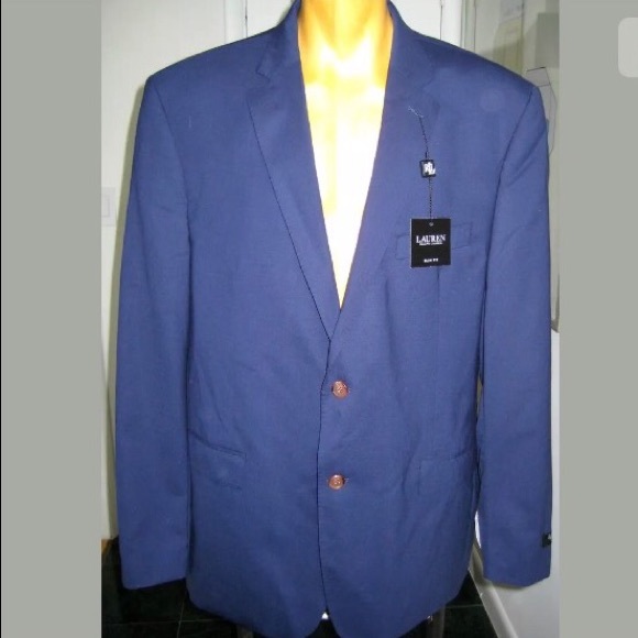 ralph lauren light blue jacket